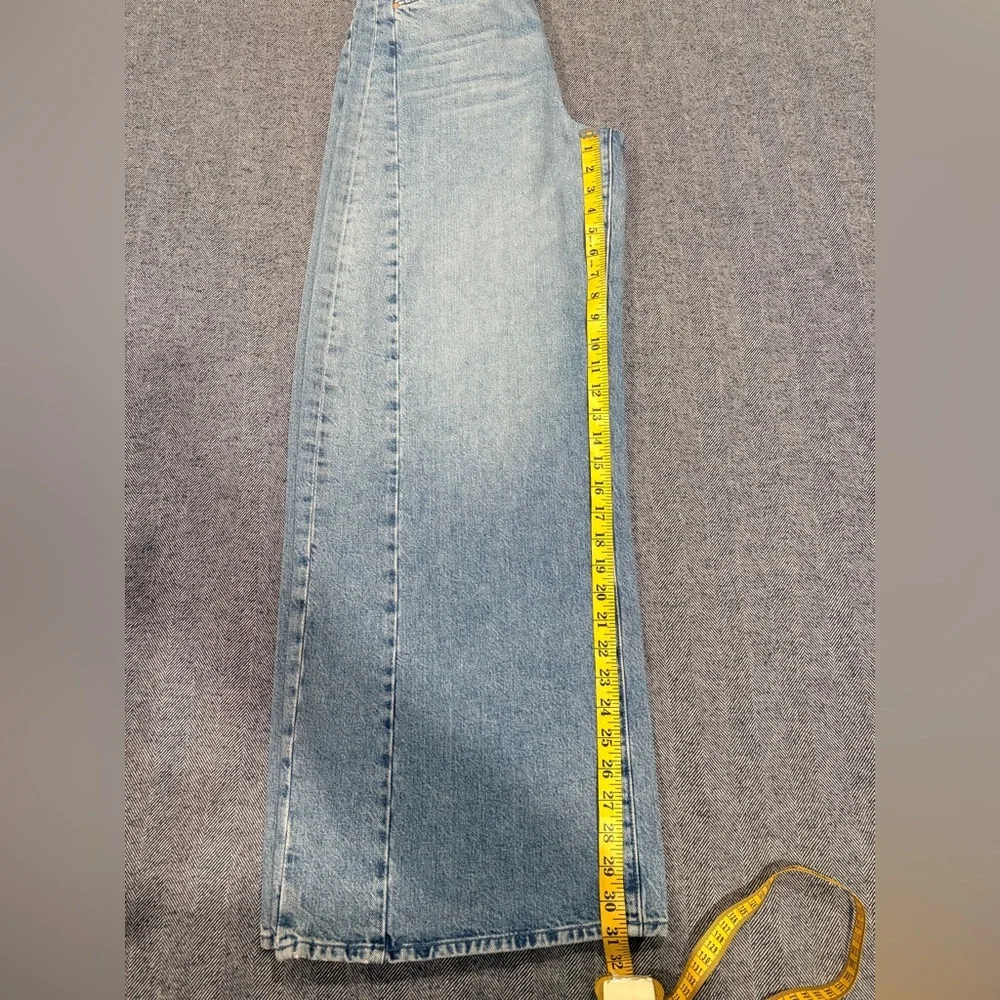 Mother The Pipe Dream Button Sneak High Rise Jeans in Leap At The Chance | 24 - Picture 9 of 14